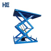 Plate-forme élévatrice hydraulique à ciseaux