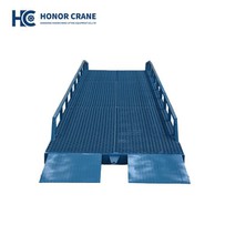 Rampe de chargement industrielle mobile